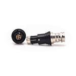 102F Body Styles Series Short Type Metal Push Pull Circular Cable Mount Plug