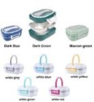 Stainless Steel Warm Lunch Container 40W Portable Multi Function
