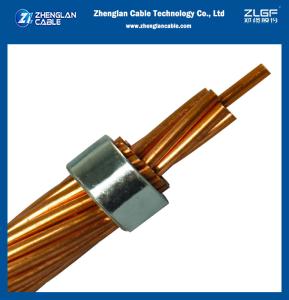 Wholesale Bare Copper Clad Steel Ground Rod Conductor Wire CCS Electric Stranded Wire from china suppliers