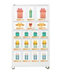 OEM ODM Vending Machine For Beauty Products with 18-lockers