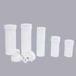 Non Disposable Vitamin Pill Tube with Desiccant Cover for Ice Cream Plastic