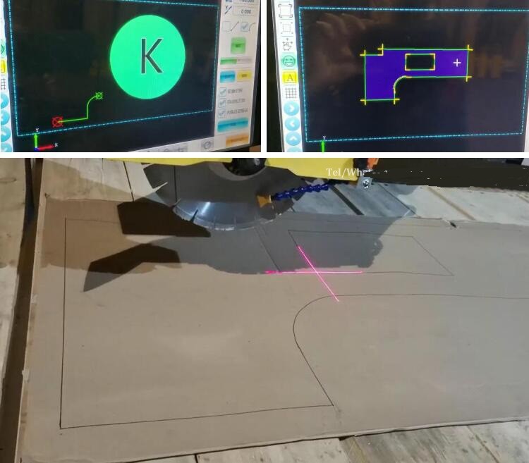 5 Axis Bridge Saw Machine