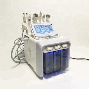 Wholesale Newest 6 in 1 Hydrogen Oxygen Water Hydro Dermabrasion Spa Machine Facial Moisturizing Spray Equipment from china suppliers