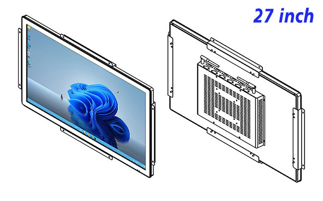 27-Inch Windows Embedded System for Industrial Dashboards, Command Room Panels, Public Displays, and Healthcare Monitoring