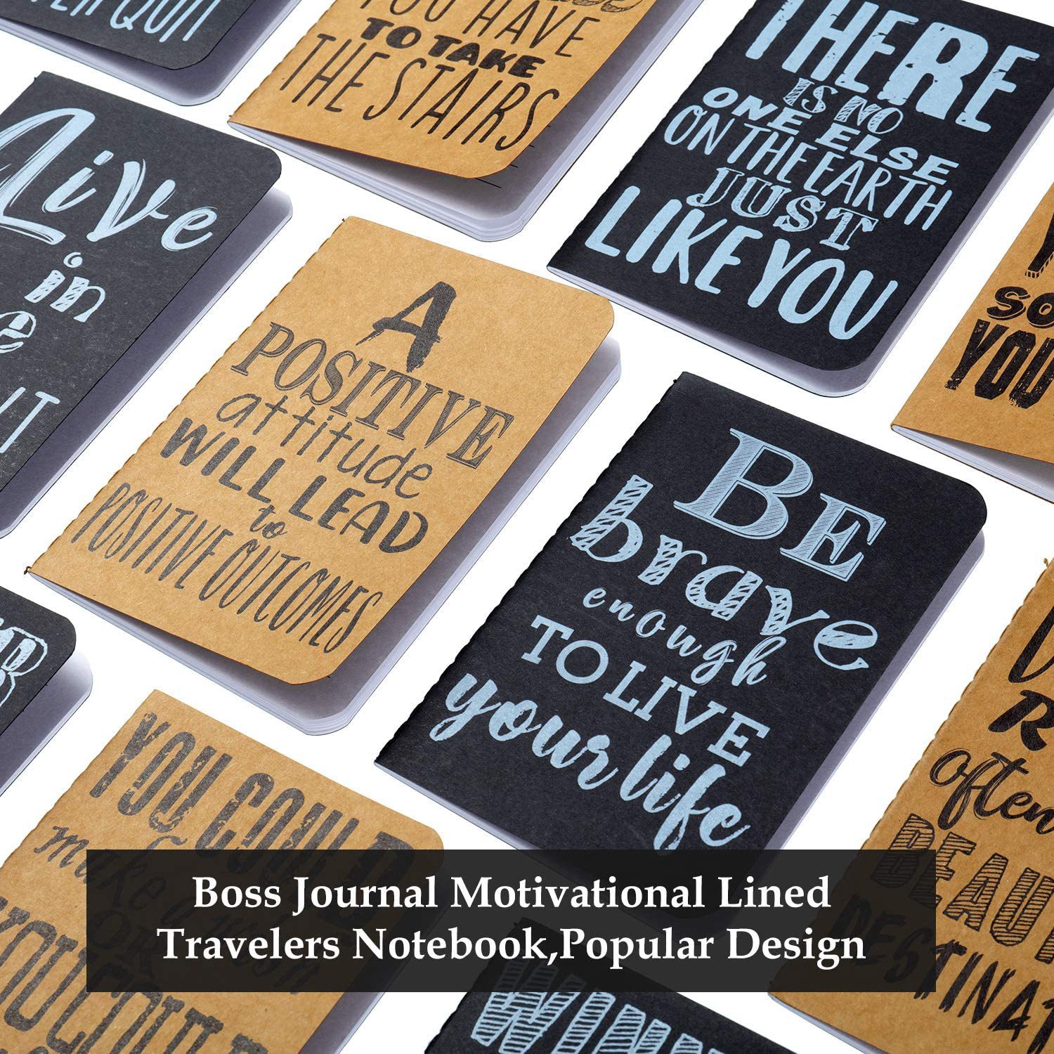 School A6 Kraft Notebook Exercise Book with Saddle Stitching and Customizable Cover