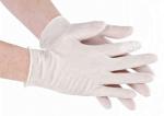100% Natual Latex Non Sterile Gloves Medical Examination Non Irritating