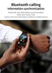 T2Pro Smart Bluetooth Wearable Watch Round Ladies Fitness Tracker Bracelet
