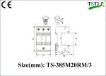 20kA / 40kA Type Industrial Surge Protector , Ac Power Line Surge Suppression
