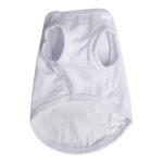 White Polyester Sublimation Dog Clothes Customized Blank Dog Shirts For