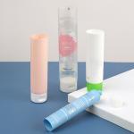 Customized 30ml 50ml 100ml 150ml White Blue Plastic PE Cosmetic Squeeze Printing