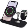 Buy cheap 3 In 1 Wireless Magsafe Charger 10W 1.2A 3MM Qi Fast Charging Station from wholesalers