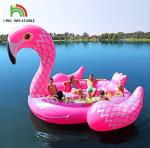 6 Person Inflatable Peacock Water Mount Sea Lake Pool Float Water Toy Giant