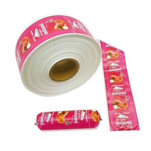 Wholesale OEM Flexography Printing Custom Logo Sausage Packaging Plastic Casings Safe Color Casings from china suppliers