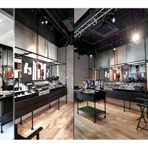 Wholesale High End Stainless Steel Display Stand Stable Makeup Display Rack from china suppliers