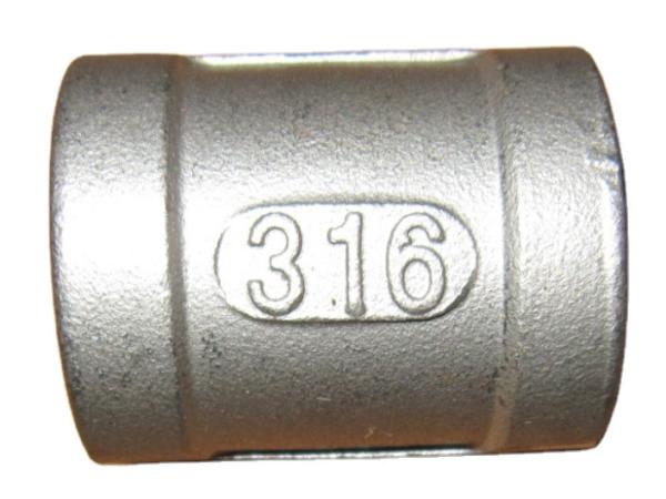 150lbs 1/2" 1/4" Bsp Stainless Steel Pipe Fittings Female Threaded Equal