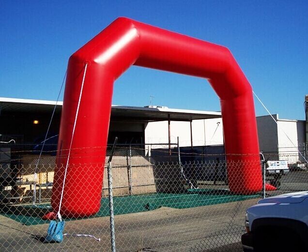 Red Color Inflatable Advertising Products PVC Inflatable Arch for Entrance