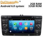 Ouchuangbo auto gps navi audio S200 platform android 8.0 for Skoda Octavia