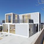 Galvanized Steel Frame Flat Pack Container Modular Office Building 2022 House
