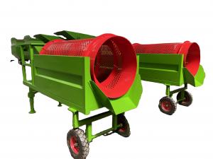 Wholesale Farm fertilizer sand sawdust mobile rotary drum trommel screen from china suppliers