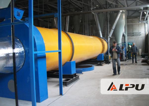 High Heat Efficiency Industrial Drying Equipment for Sawdust Coal , Sawdust
