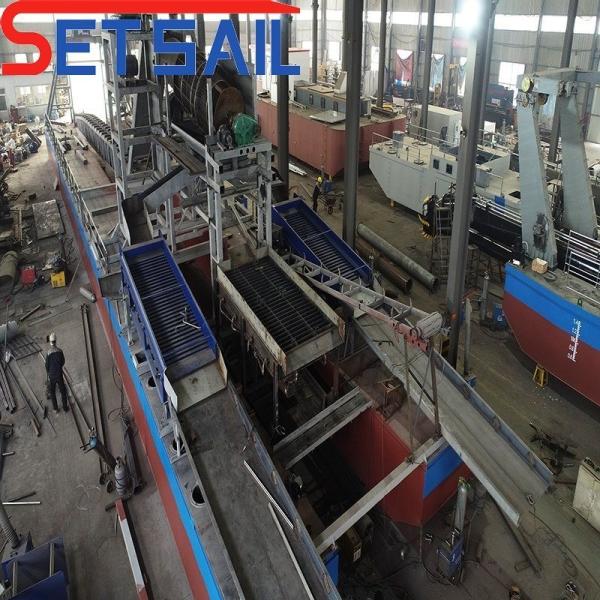 Sell Cast Iron Cyclone Sand Gold and Diamond Dredge Machine with Capacity 60m3