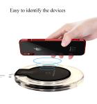 Hot Selling Crystal Wireless Fast Charger, Safe and High Quality Wireless