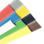 Stair Edge Protection with Anti-slip Plastic Stair Treads and Rubber Edge
