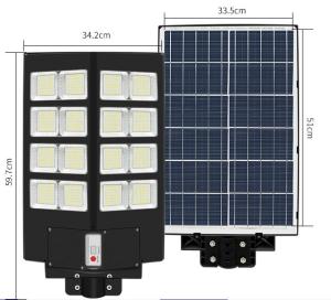 Wholesale wall mount pole mount ABS cold white lithium battery integrated all in one high quality solar led street light 400w from china suppliers
