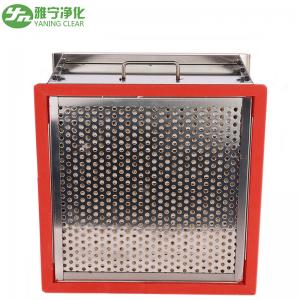 Wholesale H14 ISO5 Fiberglass Clean Room Hepa Air Filters For Terminal Hood And Fan Filter Unit FFU Module from china suppliers