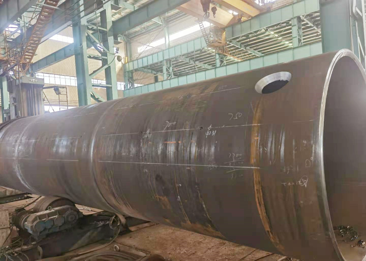 32mm Thickness ASME Standard Water Tube Boiler Steam Drum