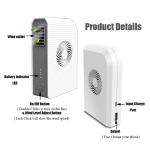 Lightweight outdoor sports Bladeless Rechargeable Cooling Fan