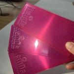 Glimmering Pink Polyester Powder Coating for Electronics Automotive Interiors UV
