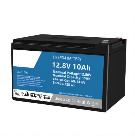 Helicopter 12.8V Lithium Ion Battery With BMS , Durable Lead Acid Replacement