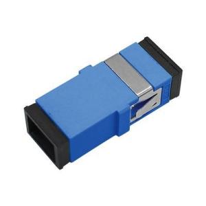 Wholesale Simplex SC UPC Adapter Blue Single Mode Optical Fiber Adapter from china suppliers