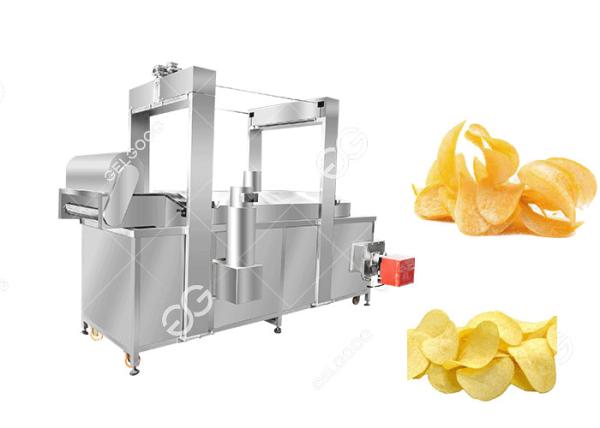 Multifunction Potato Chips Making Plant / Henan GELGOOG Machinery Electric 200
