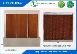 Wholesale Swamp Cooler Replacement Pads With Aluminum Frame For Poultry House Warehouse from china suppliers