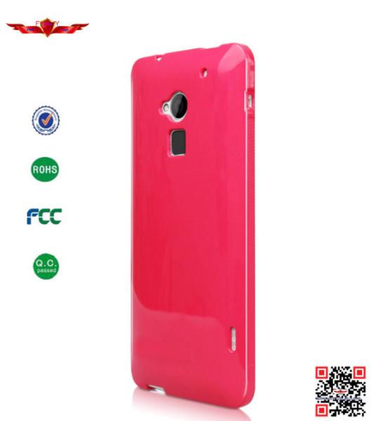 Hot Selling 100% Qualify Colorful TPU Protector Cover Cases For HTC ONE MAX Soft