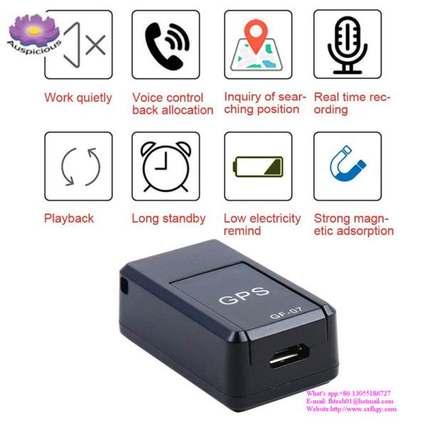 Waterproof Vehicle GPS Tracker Strong Magnetic GPS Car Tracking Locator Anti-loss System For Car Burglar Alarm Devices