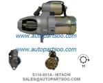 S13-204 129900-77010 - HITACHI Starter Motor 12V 2.3KW 9T MOTORES DE ARRANQUE