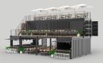 Portable Shipping Modular Prefab Folding Living Homes Storage Expandable