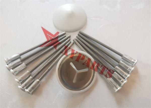 M3x70mm Bimetallic Weld Pins With Self Locking Washers For Marine Insulation