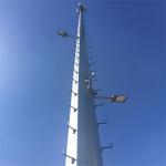 25M 30M 40M 45M Radio Antenna Signal Galvanized Steel Single Tube Pole Base