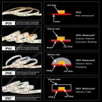 2835 CCT LED Strip 120leds Dual White Color Temperature Adjustable for Your