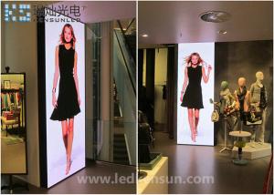 Wholesale 2200 Nit Advertising P3 Super Slim LED Sigh Display For Business , Energy Saving from china suppliers