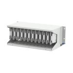 Gray RAL 7035 4U 144 cores 19 Inch Fiber Optical Patch Panel Sub ODF with 3