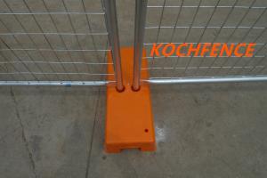 Wholesale AS 4687 Standard Temp Fencing Panels With Concrete Filled Plastic Feet And Clamps from china suppliers