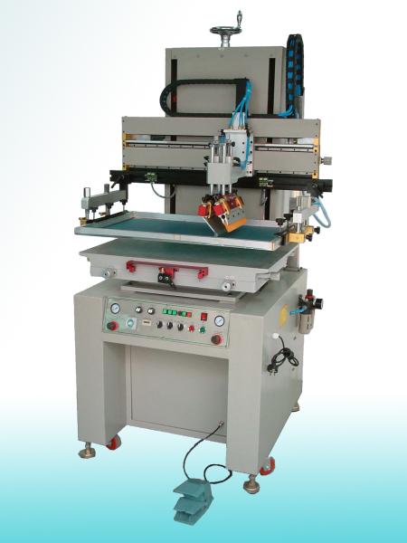 Motor-driven semi automatic silk screen printing machine