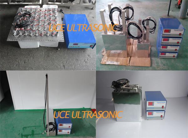 Quality 40khz/80khz/100khz Multi Frequency immersible ultrasonic transducer for sale