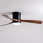 Elegant 46-Inch Scandinavian-Inspired Intelligent Remote-Controlled Ceiling Fan
