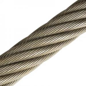 China Steel Core 8x19W FC/IWRC 1/16'' 3/32'' 1/8'' 5/32'' 3/16'' 1/4'' 5/16'' Wire Rope for Hoisting on sale